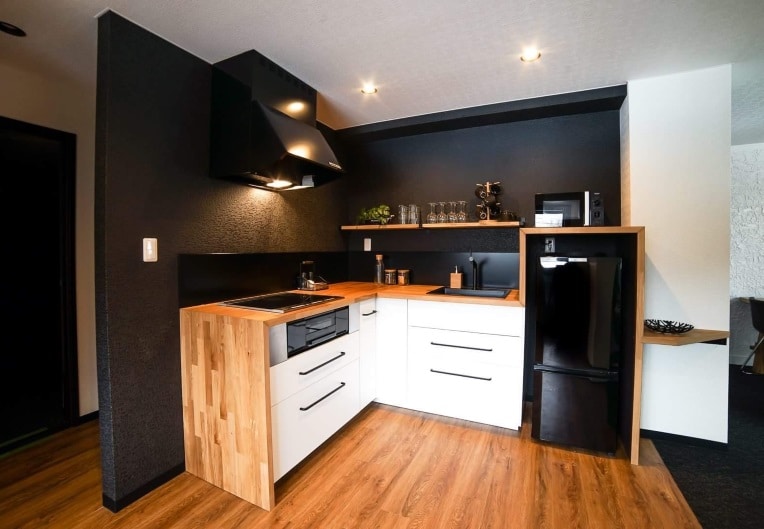 Resort kitchen