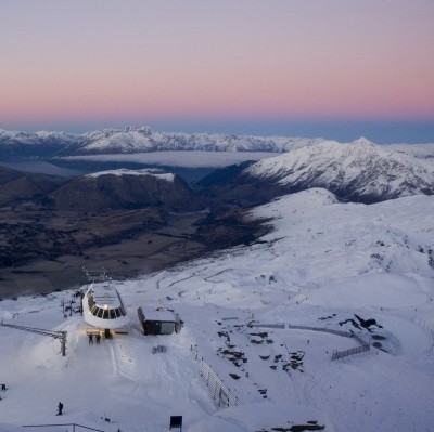 M1 lift, dawn, coronet peak