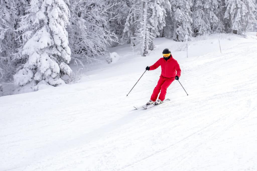 whistler skiing