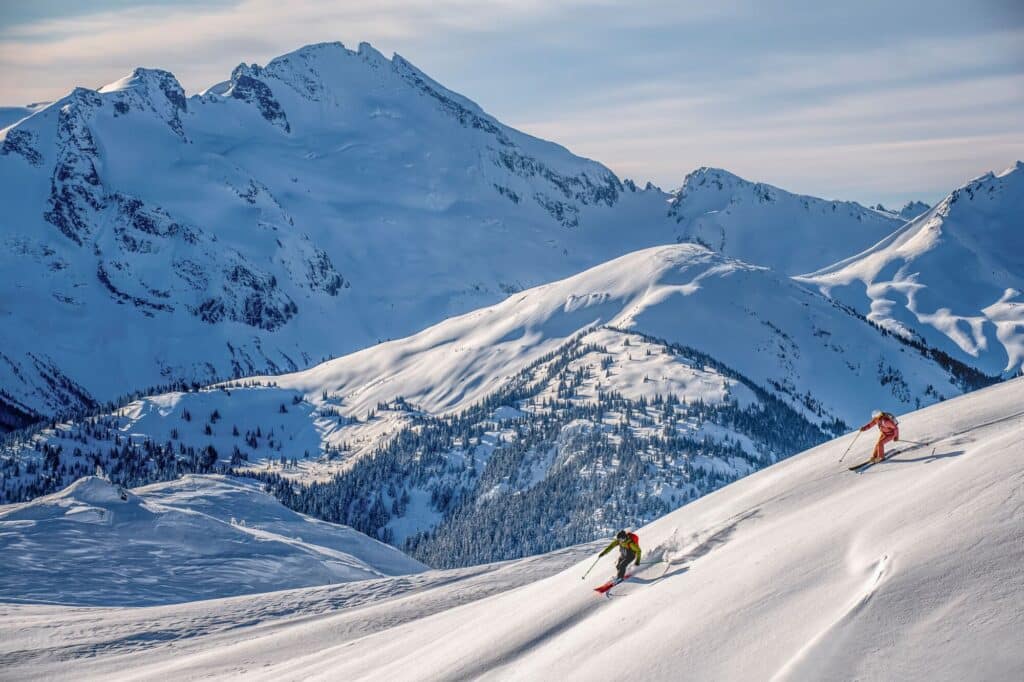 Whistler snowfall